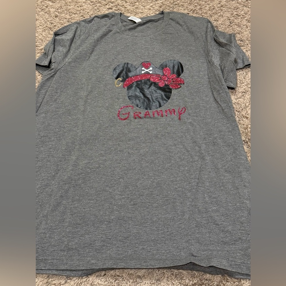 ✨Custom Disney “Grammy” Shirt – Pirate Minnie Design✨